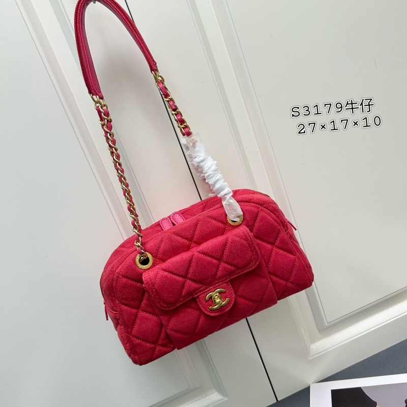 Ch*el top handle bags